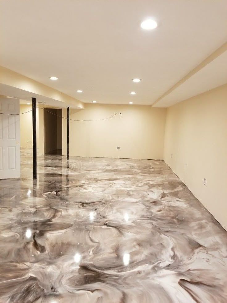 epoxy flooring project in Houston
