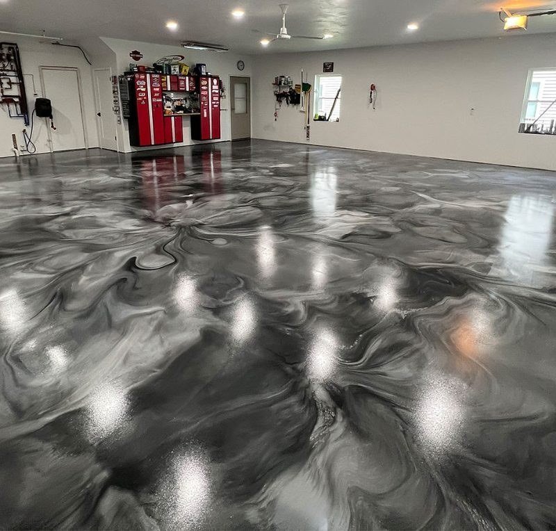 epoxy flooring project timeline in Houston